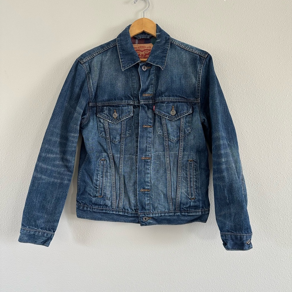 Levi's Blue Lightweight Denim Shirt Jacket